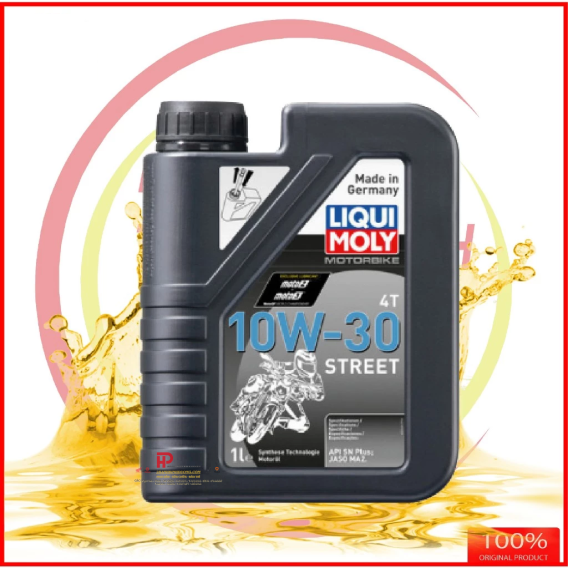 NHỚT LIQUI MOLY (MOTORBIKE 4T STREET 10W40 LIQUI MOLY) - 1521 DUNG TÍCH 1 LÍT