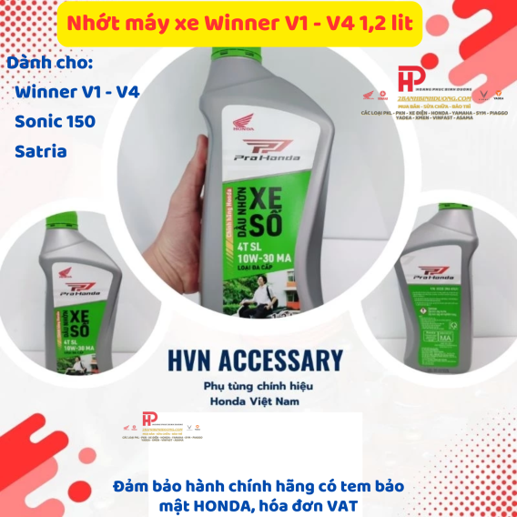 Dầu nhớt cho xe tay ga HONDA Vision Air Blade 110  Lead 110  (700ml)