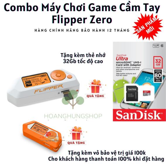 Flipper Zero Thiết bị chơi game cầm tay hàng chính hãng