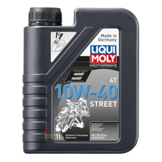 NHỚT LIQUI MOLY (MOTORBIKE 4T STREET 10W40 LIQUI MOLY) - 1521 DUNG TÍCH 1 LÍT