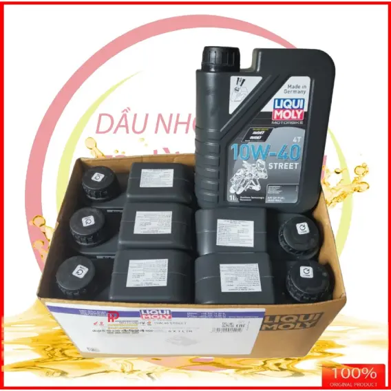 NHỚT LIQUI MOLY (MOTORBIKE 4T STREET 10W40 LIQUI MOLY) - 1521 DUNG TÍCH 1 LÍT